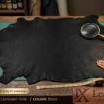 M1 Lamb skin Grade A 8 10 SQF average Black color
